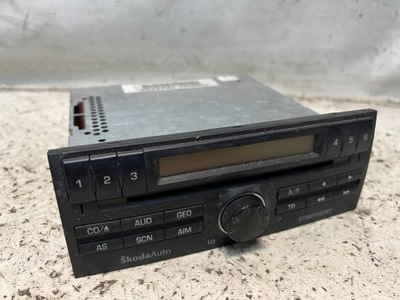 Skoda fabia i радио радиопроигрыватель europa оригинальный номер фото №1