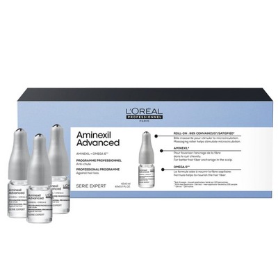 Loreal Aminexil Advanced ampułki do włosów wypadających 42x6 ml