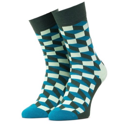 Skarpety uniseks HAPPY SOCKS zielone 36-40