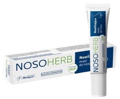 NOSOHERB Nawilżająca maść do nosa, 15g