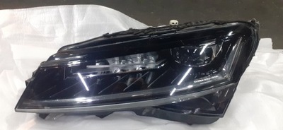 FARO IZQUIERDA PARTE DELANTERA SKODA SUPERB 3 RESTYLING COMPLETO DIODO LUMINOSO LED 3V1941015D  