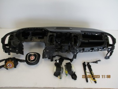 Консоль pulpit панель приладів fiat 500 l czarna фото №1