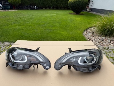 Фара левая европа  peugeot 108 линза led 2014 - 2022 . фото №1