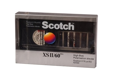 Kaseta magnetofonowa Scotch xs II 60