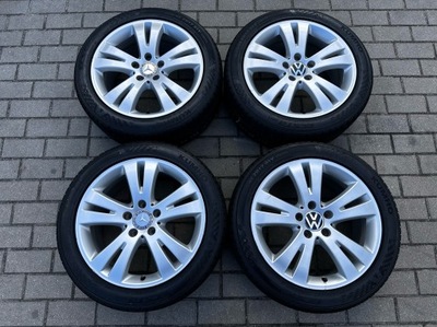 RATAI VASARINĖS VW 17 GOLF CADDY SCIROCCO PASSAT CC TOURAN JETTA 225/45R17 NOWE 