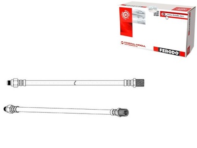 Ferodo fhy2805 шланг тормозной гибкий фото №1