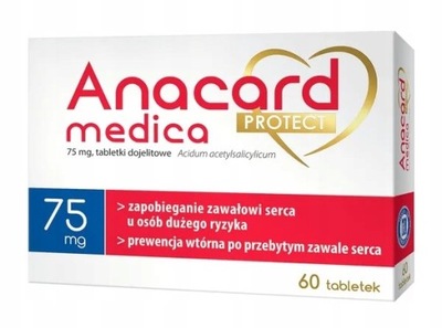 Anacard Medica Protect 75 mg lek na serce 60 tabl