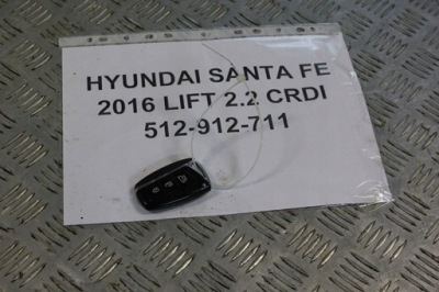 Hyundai santa fe iii 2016 набір запуск ключ фото №1
