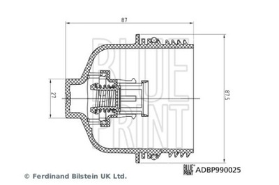 CUERPO DE FILTRO ACEITES ADBP990025  