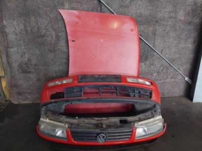 Kompletny перед капот бампер решітка радіатора лампи pas volkswagen passat b4 фото №1