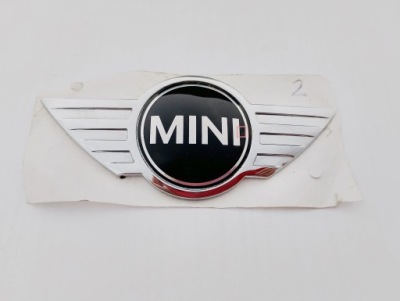 Mini cooper r55 r56 r57 значок logo капота 06-10 фото №1