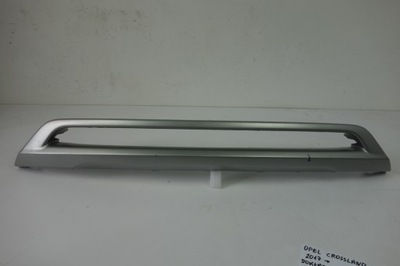 Спойлер накладка бампера перед opel crossland x фото №1