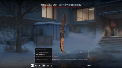 Navaja (Navaja Knife)|Warstwa Rdzy (Rust Coat) STATTRAK CSGO CS2