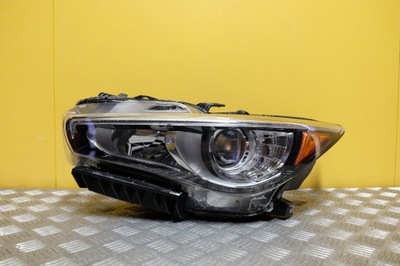 Infiniti q50 2013 2014- фара лампа левая full led некрутящаяся usa фото №1