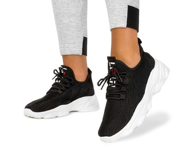 MODNE BUTY SNEAKERSY SPORTOWE WYGODNE LEKKIE r 39