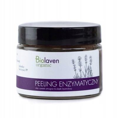 BIOLAVEN ORGANIC peeling enzymatyczny do twarzy