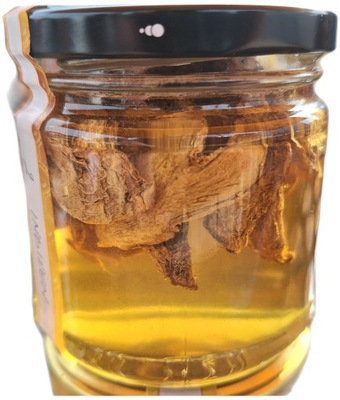 Miód z imbirem 200g