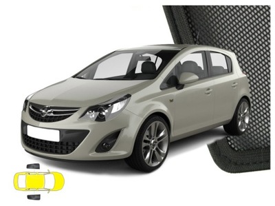 ZASLONKI DEDYKOWANE OPEL CORSA D 5 DURYS 2006-2014 