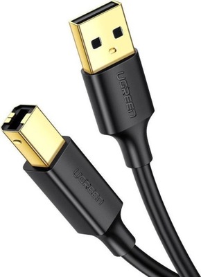 Kabel USB Ugreen USB-A - USB-B 2 m Czarny (UGR526BLK)
