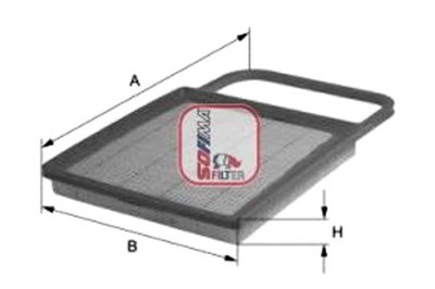 Sofima фильтр воздуха fiat doblo opel combo combo фото №1