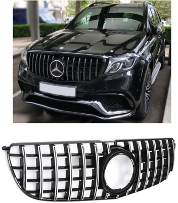 Решётка радиатора решётка радиатора panamericana mercedes w166 gls 16- фото №1