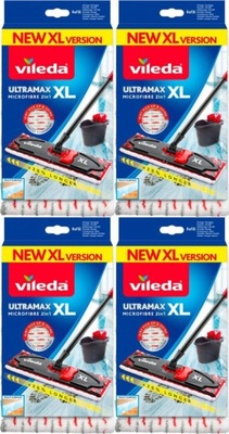 Wkład do mopa Vileda Ultramax Ultramat XL Zapas x4