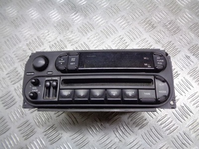 Радіо заводський cd dodge caravan 04836720ab фото №1
