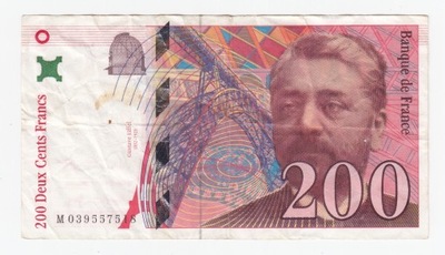 Banknot Francja, 200 franków 1996, st. 3
