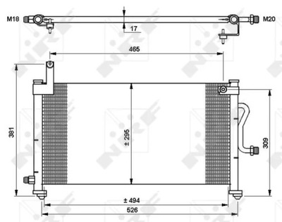 NRF 35765 SKRAPLACZ, KONDICIONAVIMAS 