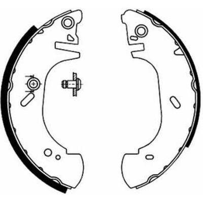 Тормозные колодки ham. задняя ford transit ford transit 88-00 фото №1