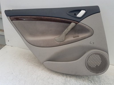 Обшивка обивка дверь левая задняя citroen c5 i 2001r фото №1