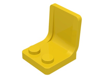 LEGO 4079 Żółte krzesło fotel 2x2 407924 2szt
