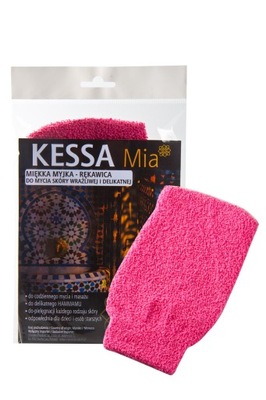 Rękawica myjąca Kessa do skóry wrażliwej pielęgnacja ciała