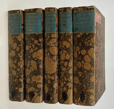 Institutiones Historiae Ecclesiasticae. Tom I-V (1825) - Joannes Nep. Alber