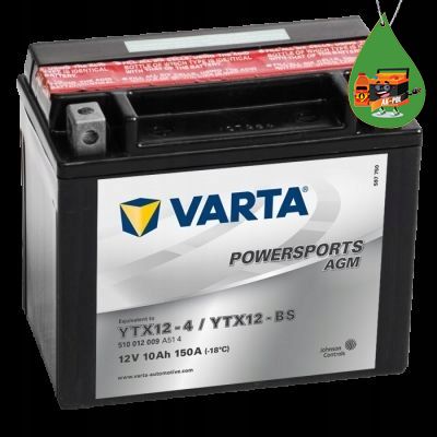 BATERÍA VARTA YTX12-BS 10AH 150A  