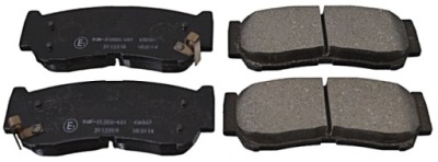 Тормозные колодки тормозные задняя hyundai santa fe ii 05-09 cm фото №1