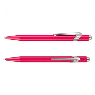 Długopis CARAN D'ACHE 849 Line Fluo M różowy