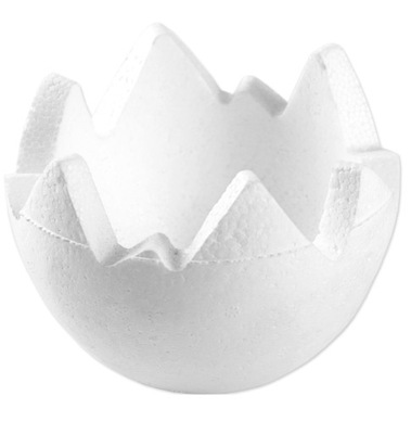 Skorupka jajka styropianowa 9cm Wielkanoc do ozdabiania Decoupage