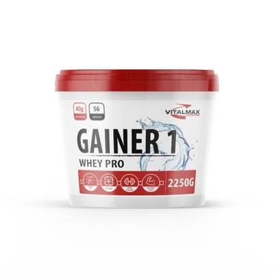 VITALMAX GAINER 1 - 2,25KG MUTANT MASA WHEY BANAN