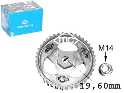 Колесо зубчатое насоса впрыска metalcaucho фото №1