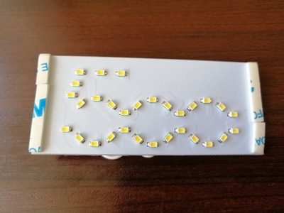 Led освітлення лампа кабіни fiat 500 nowa orygin фото №1