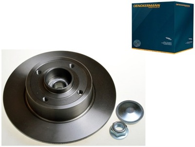 DISCOS DE FRENADO 2 PIEZAS PARTE TRASERA RENAULT CLIO 3 05- MEGANE II 03- TWINGO  