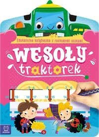 Wesoły traktorek Edukacyjna książeczka