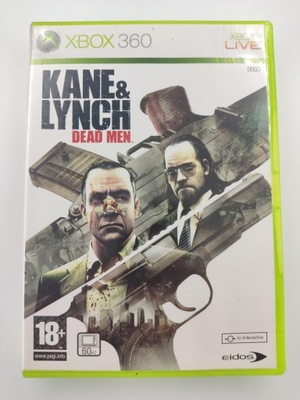 KANE & LYNCH DEAD MEN XBOX 360