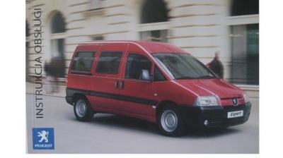 PEUGEOT EXPERT POLSKA MANUAL JUMPY SCUDO 95-06  