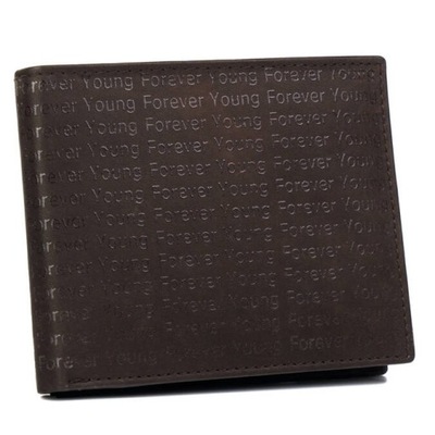 PORTFEL skórzany FOREVER YOUNG 701-SPG c. brązowy