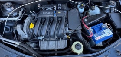 Двигун dacia logan mcv 1.6 16v k4m690 105 km фото №1