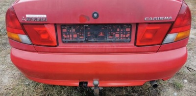 Carisma 95-99 бампер tylnt задняя r43 красный фото №1