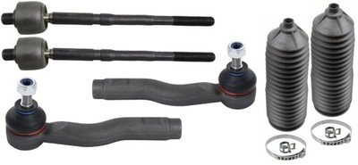 Наконечники тяги захист fiat panda 03-12 le/pr kpl фото №1