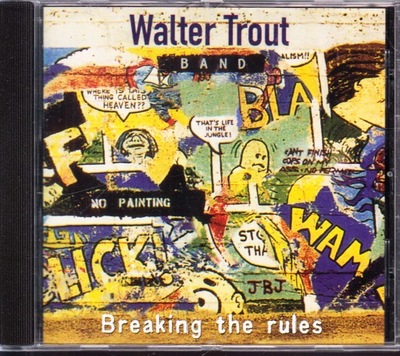 Płyta Walter Trout Band Breaking The Rules CD